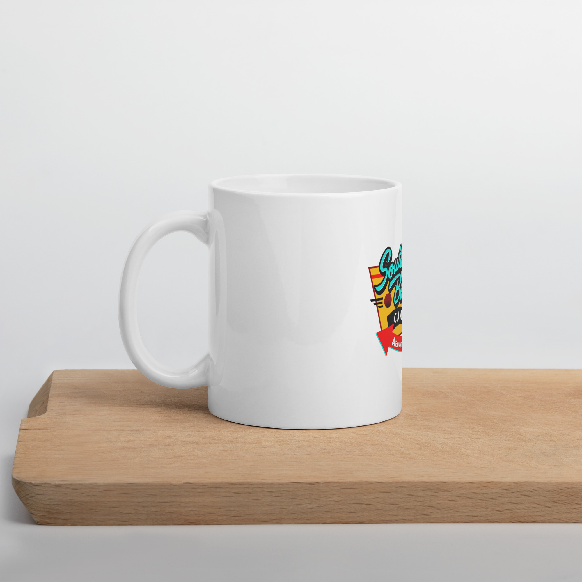 White glossy mug - Image 2