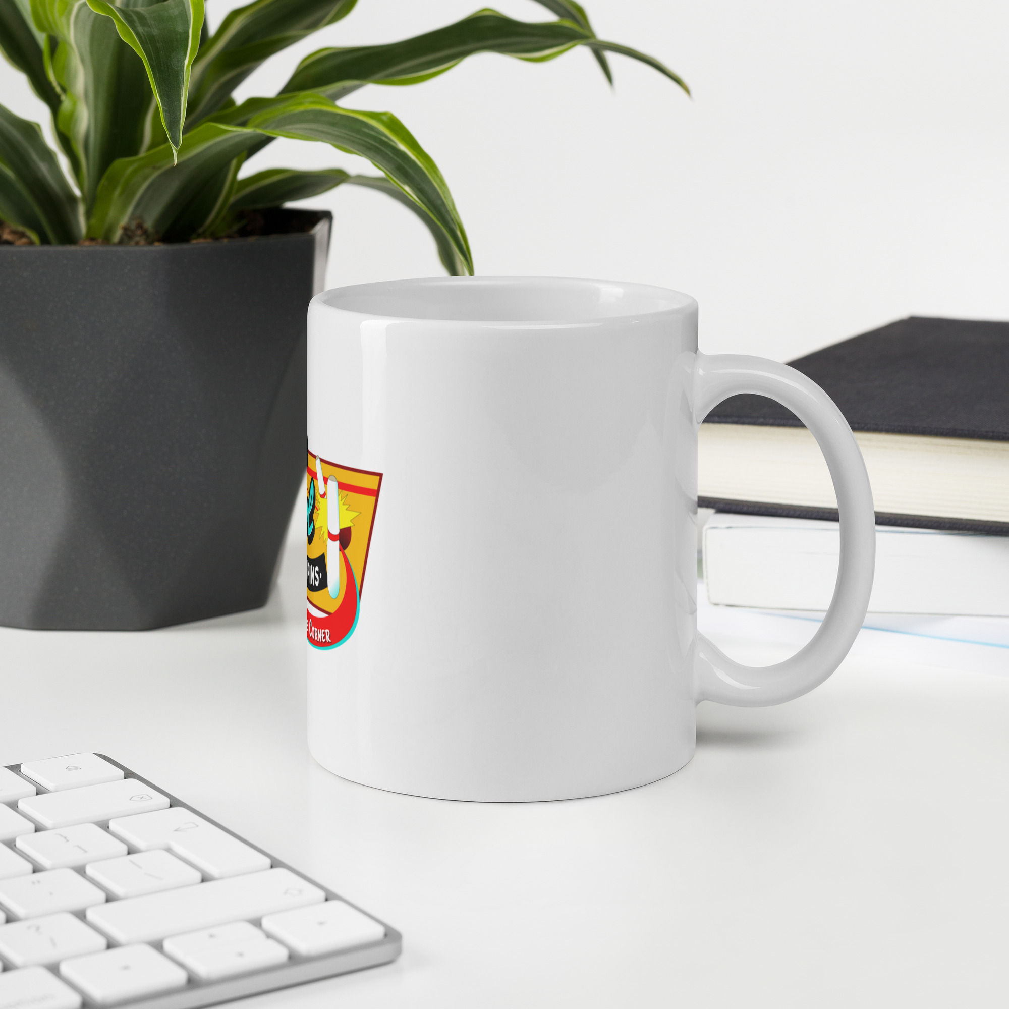White glossy mug - Image 3
