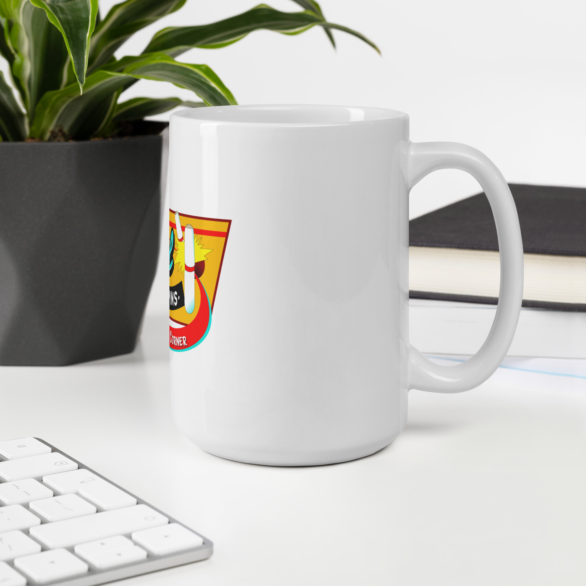 White glossy mug - Image 8